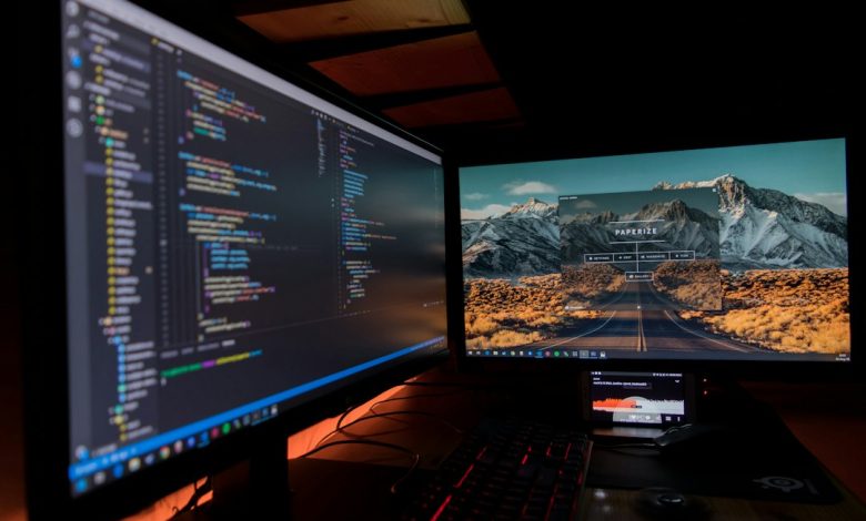 A developer workstation illustrating Jordan’s growing game-development and publishing sector