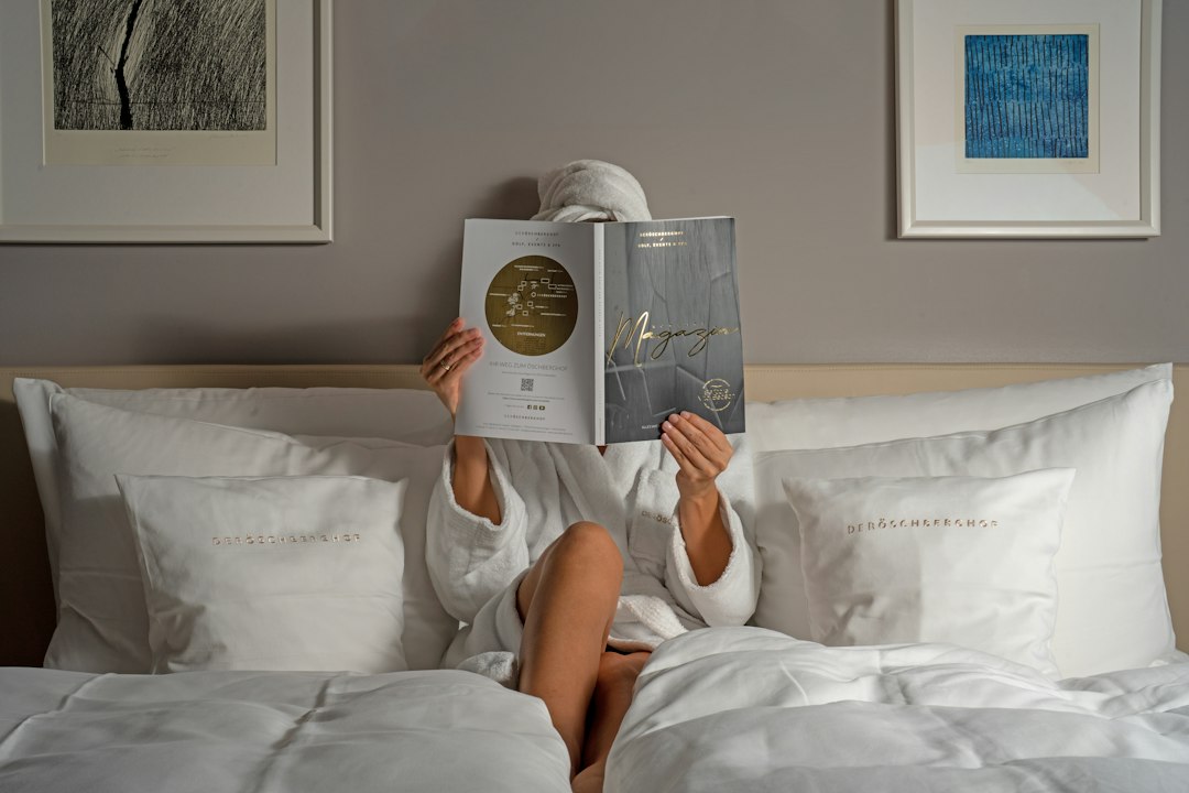 Refined guest room inside a luxury hotel