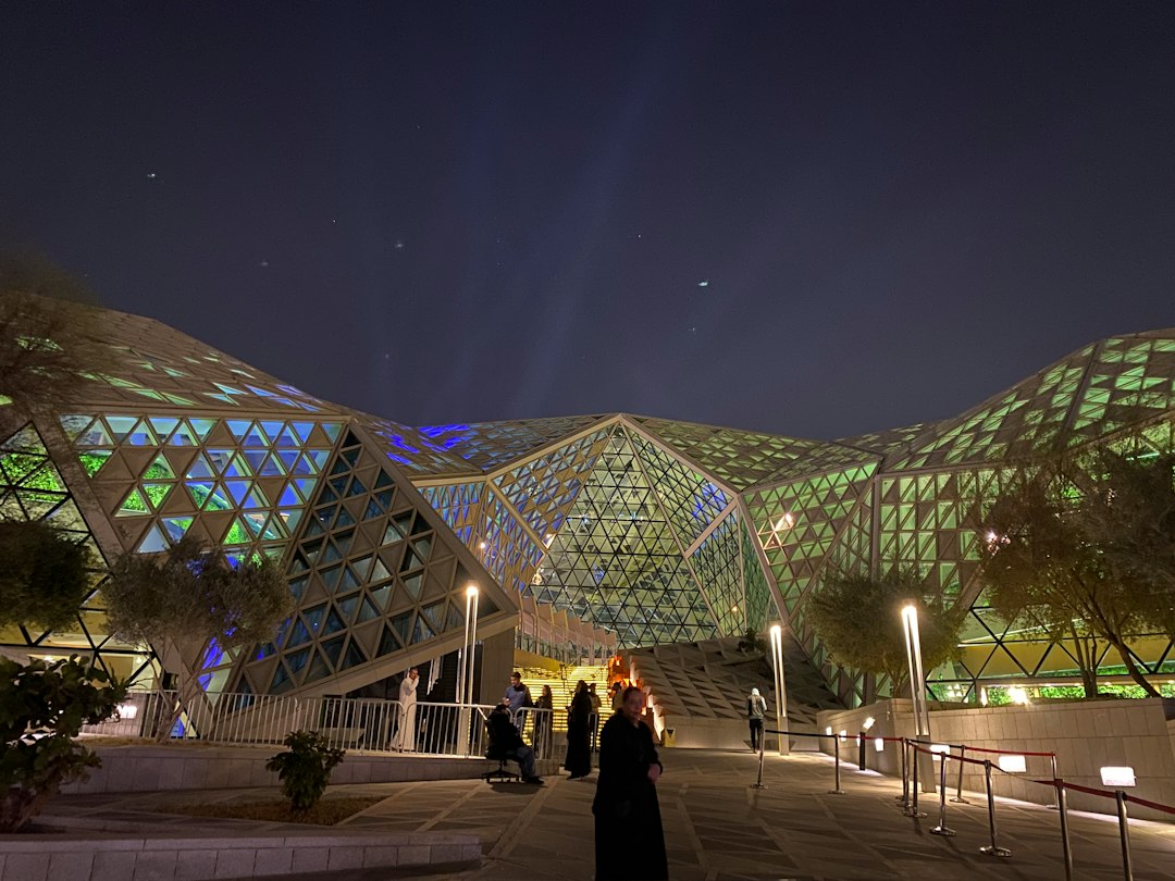 Contemporary architectural forms in Riyadh